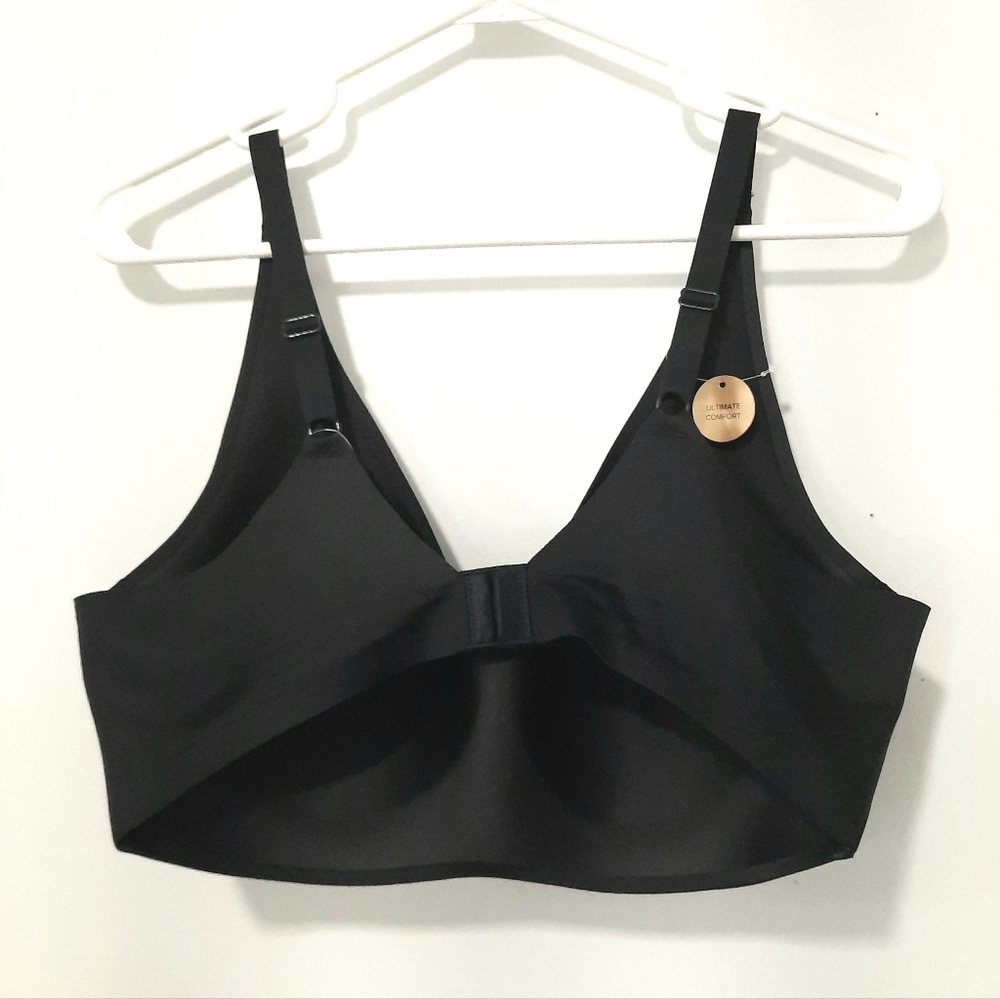 Wacoal Flawless Comfort Wire Free TShirt Bra Black Size 2XL B/C Runs Small - Picture 8 of 9